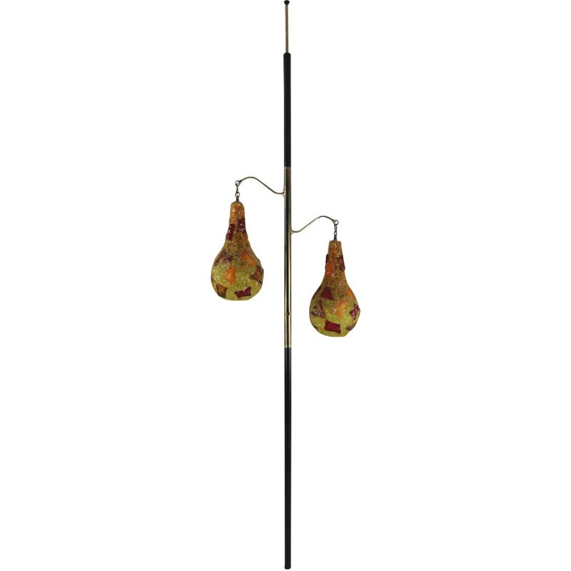 Vintage multicolor floor lamp