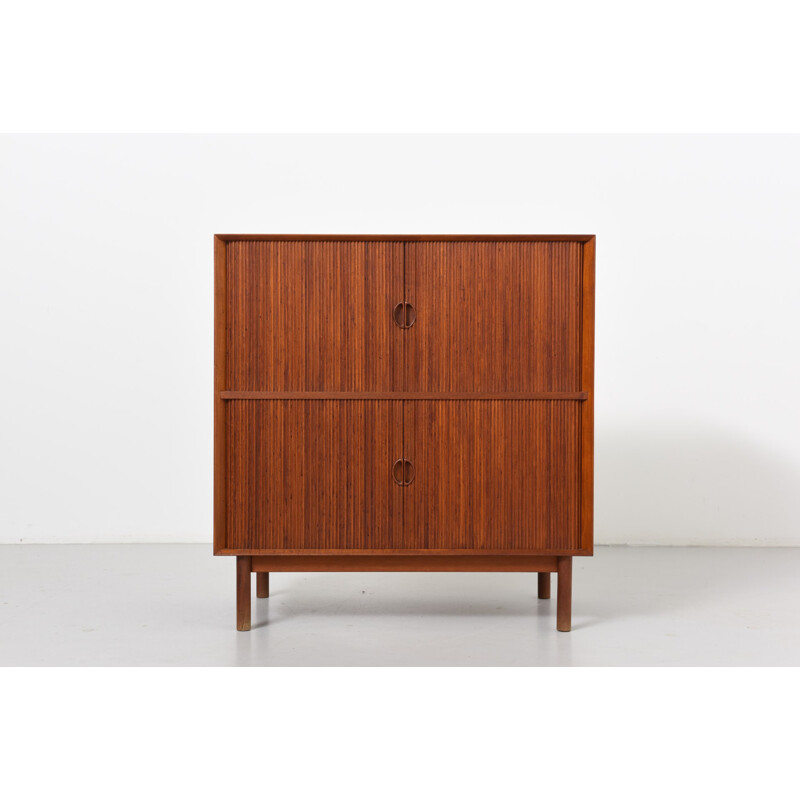 Scandinavian cabinet in teak, Peter HVIDT - 1950s