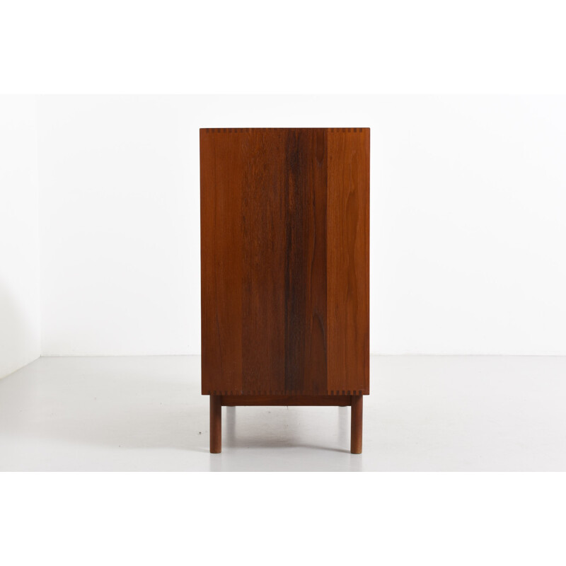 Scandinavian cabinet in teak, Peter HVIDT - 1950s