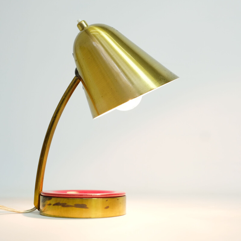 Vintage brass table lamp