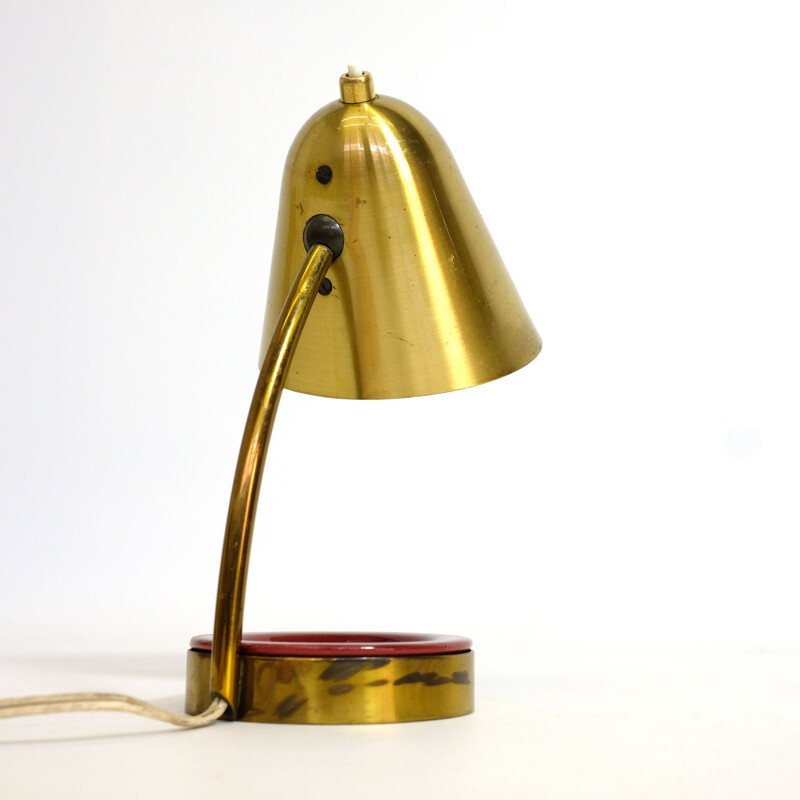 Vintage brass table lamp