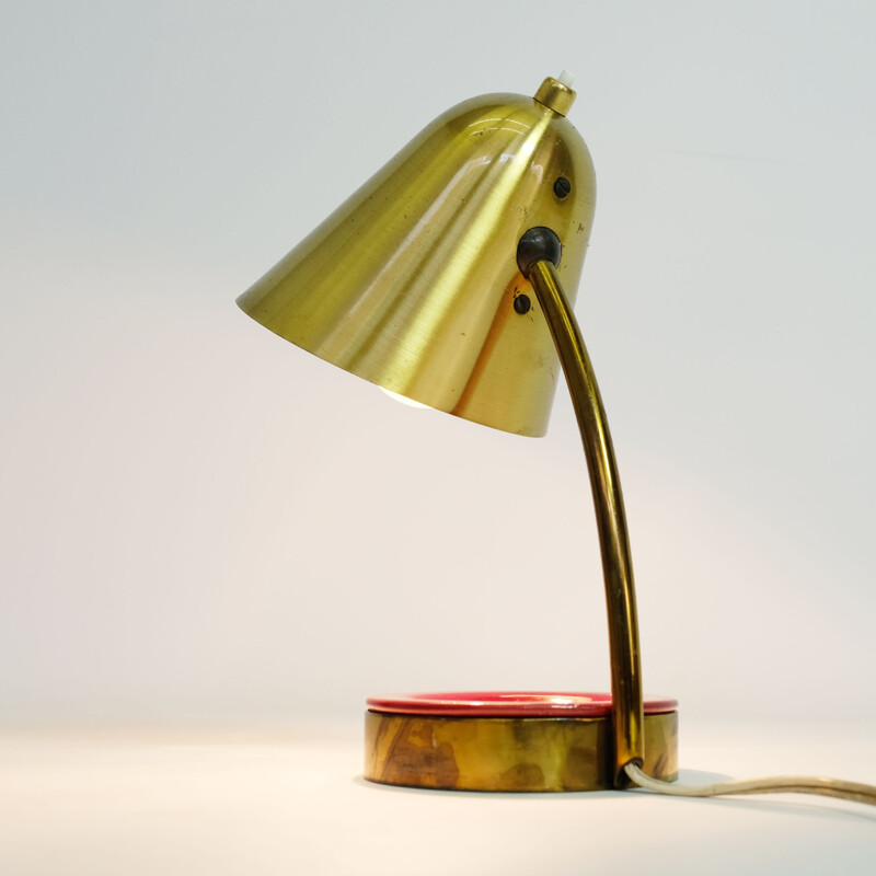 Vintage brass table lamp