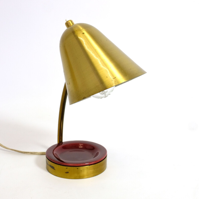 Vintage brass table lamp