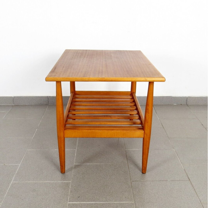 Vintage side table in teak