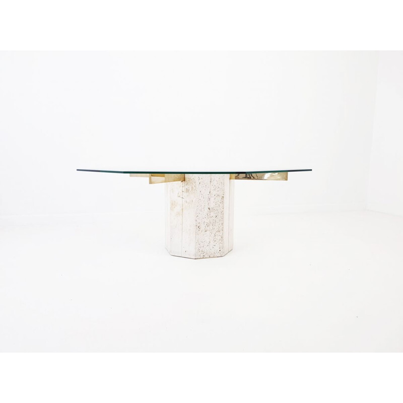 Table basse vintage italienne par Artedi