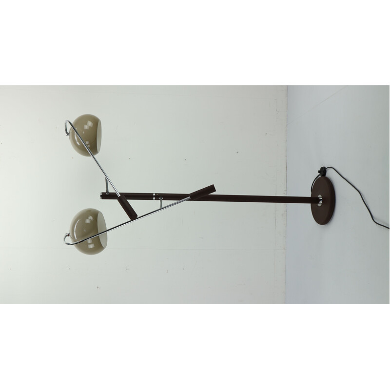 Lampadaire vintage ajustable des années 1970