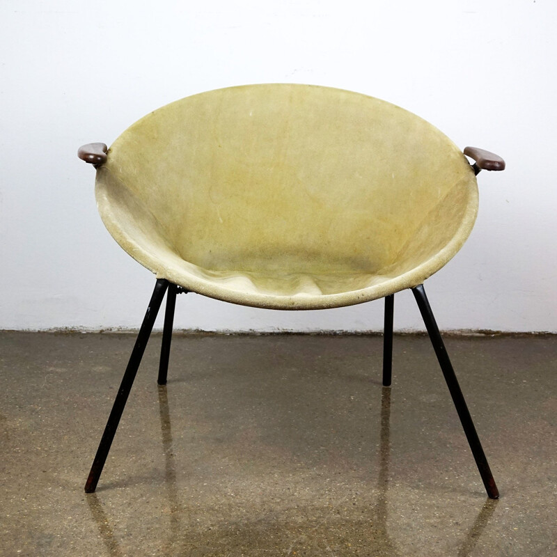 Vintage Scandinavian Balloon chair by Hans Olsen