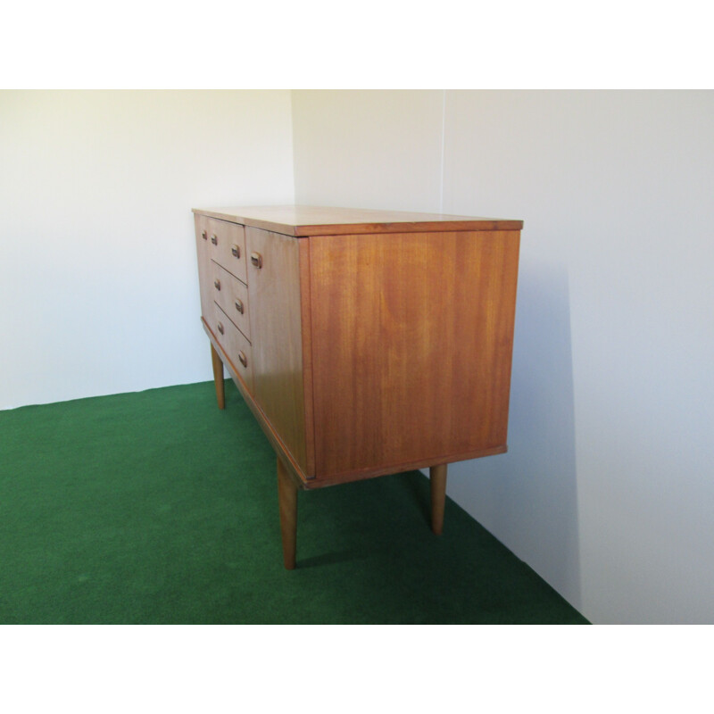 Vintage teak sideboard 3 drawers