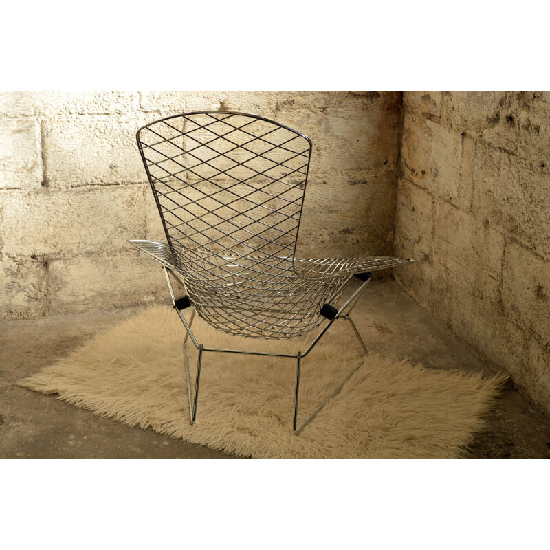 Vintage Bird armchair by Harry Bertoia for Knoll