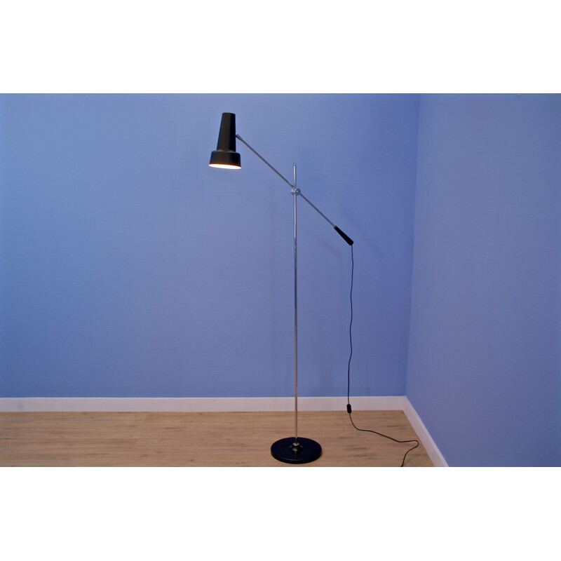 Vintage Dutch floor lamp by Willem Hagoort for Hagoort