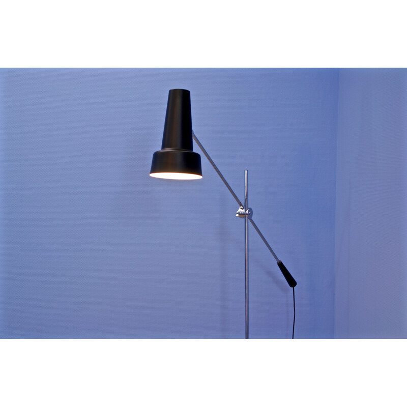 Vintage Dutch floor lamp by Willem Hagoort for Hagoort