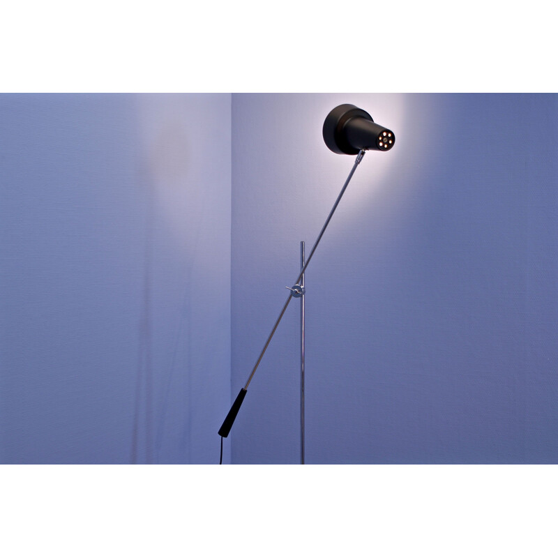 Vintage Dutch floor lamp by Willem Hagoort for Hagoort