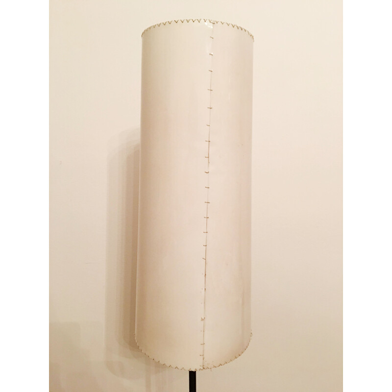 Vintage white floor lamp, 1960