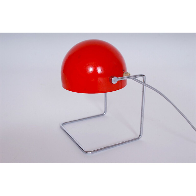 Lampe vintage rouge de Napako, typ 85104