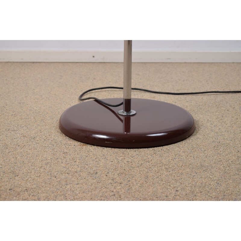 Vintage brown Arc floor lamp