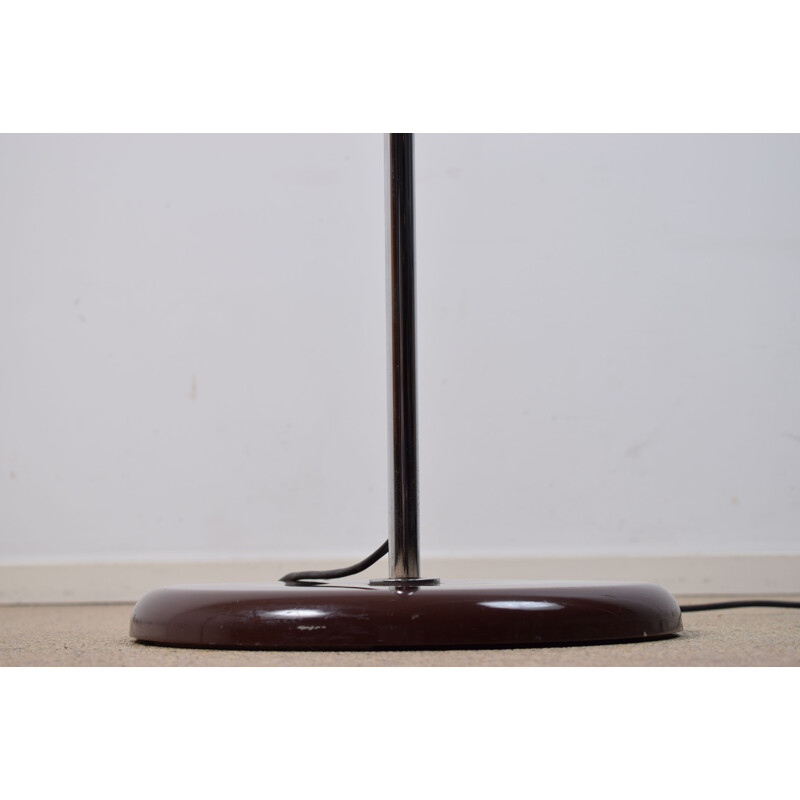 Vintage brown Arc floor lamp