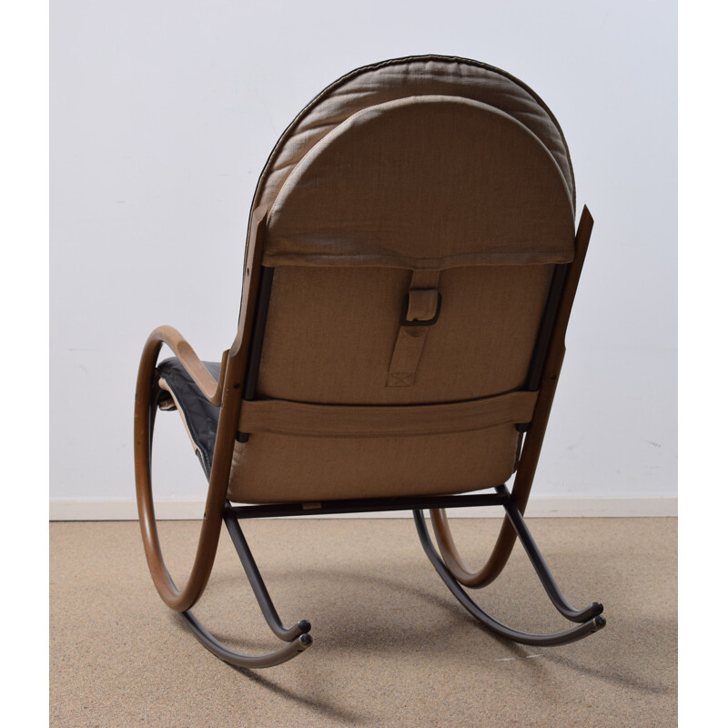 Fauteuil à bascule vintage Nona par Paul Tuttle