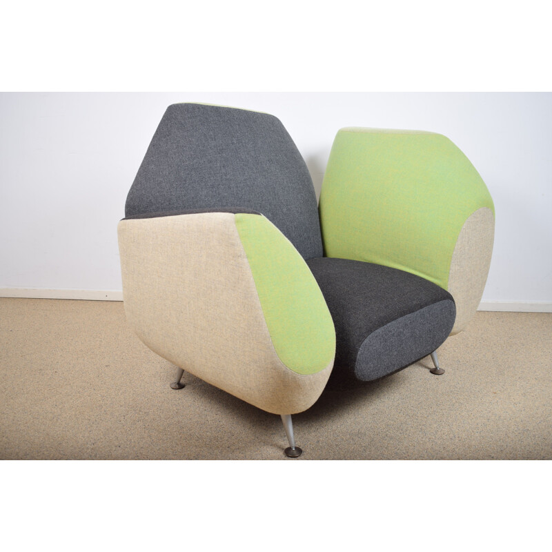 Fauteuil de bureau vintage hôtel21 par Javier Mariscal pour Moroso, 1990