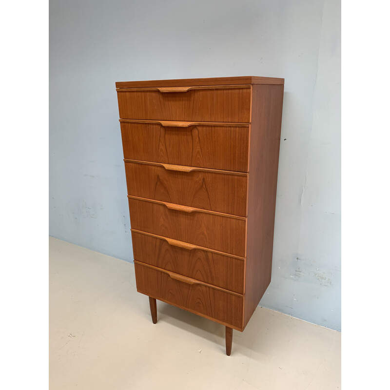Vintage teak chest of drawers by Frank Guille for Austinsuite 