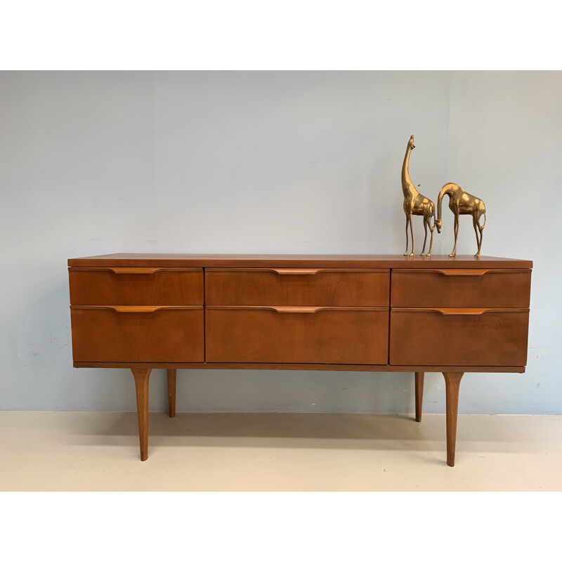 Vintage sideboard in teak  by Franck Guille for Austinsuite in the 60s