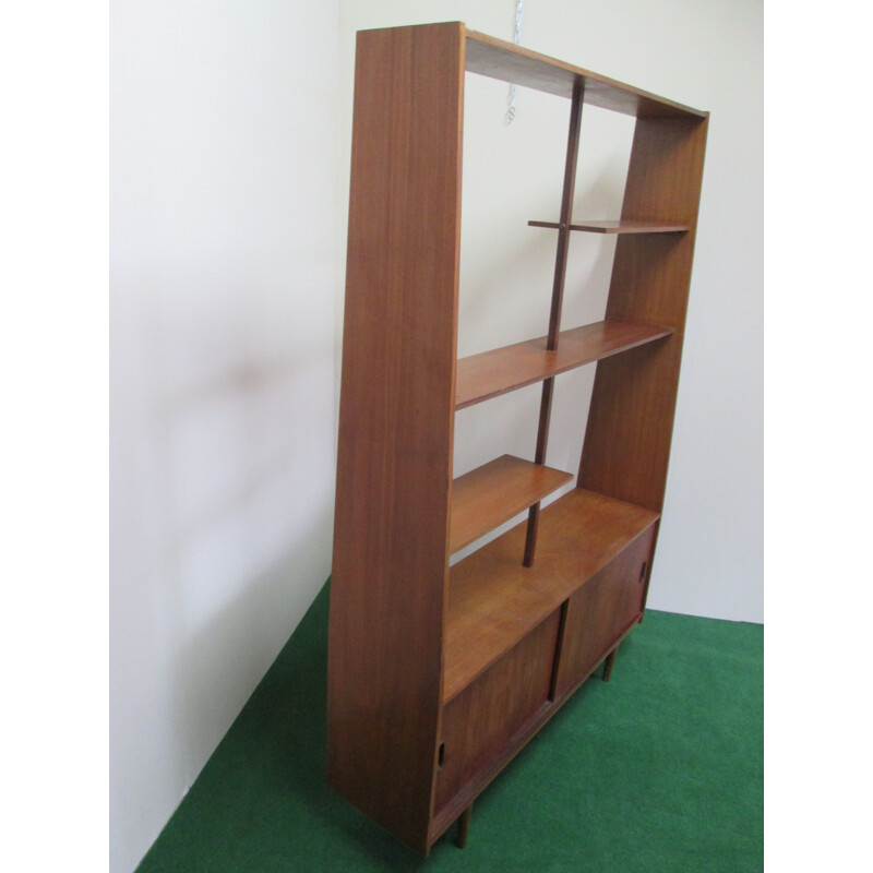 Vintage teak bookcase