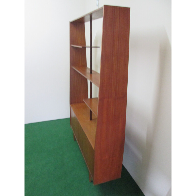 Vintage teak bookcase