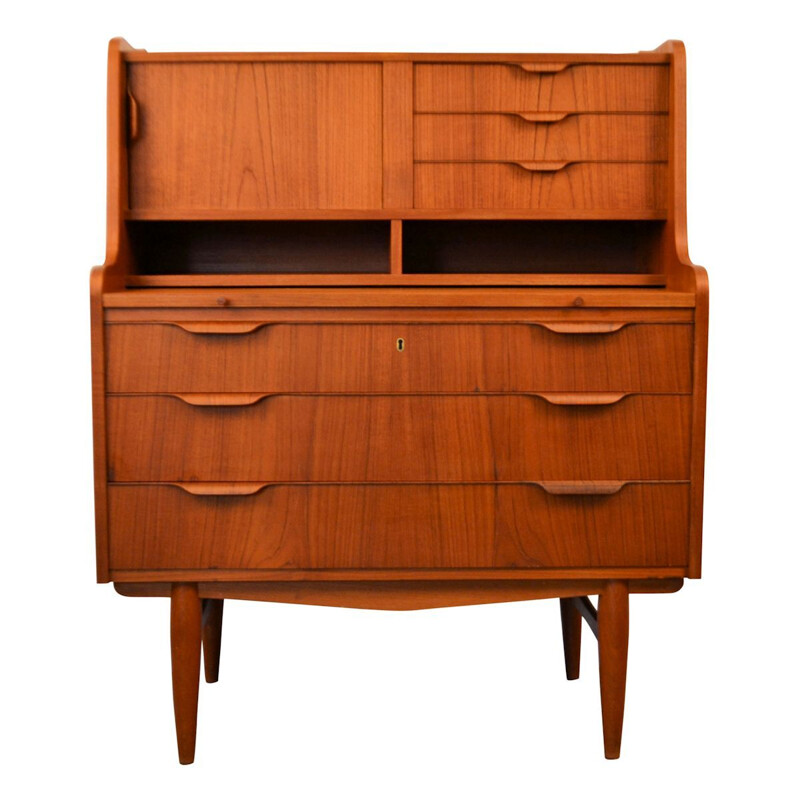 Vintage Danish secretary design Storgaard and Nielsens in teak