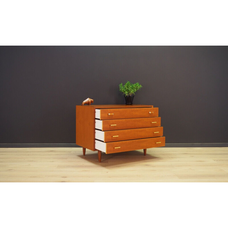 Vintage danish chest of drawers in teak