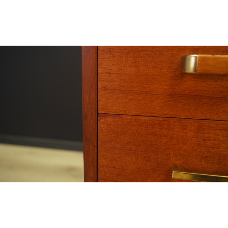 Vintage danish chest of drawers in teak