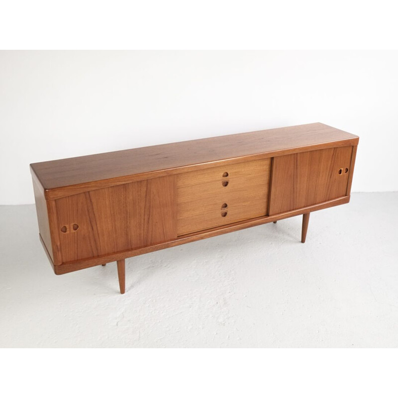 Vintage sideboard in teak by HW Klein for Bramin