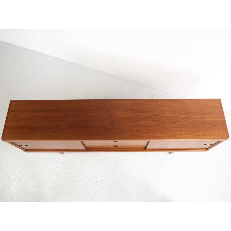 Vintage sideboard in teak by HW Klein for Bramin