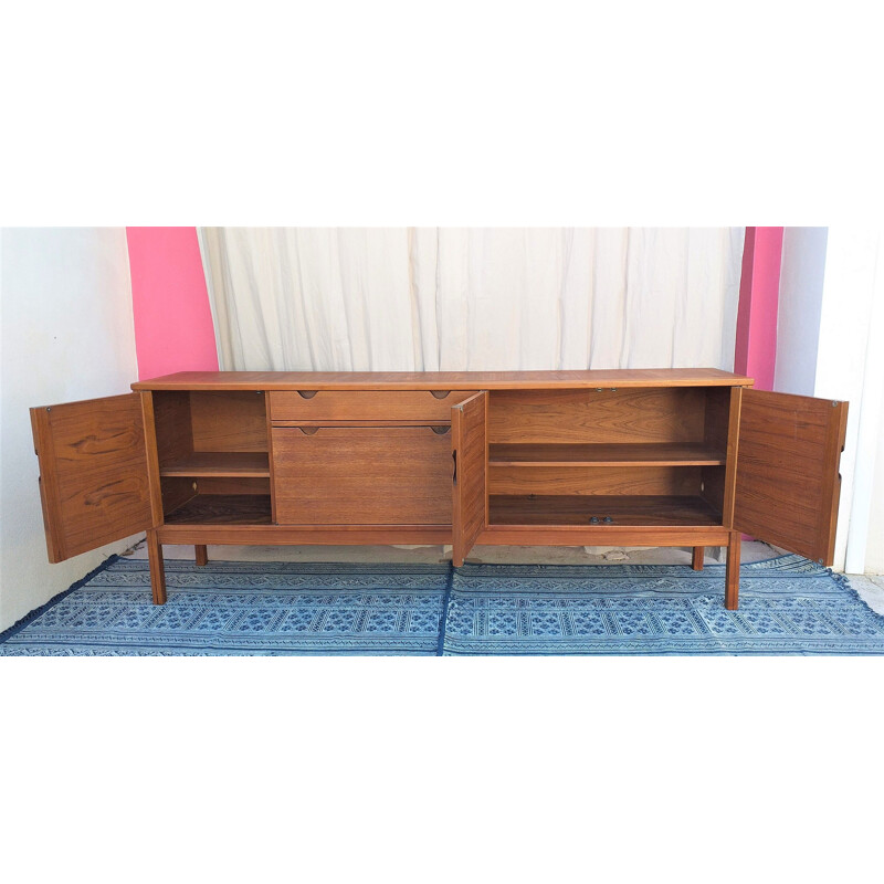 Vintage Scandinavian sideboard in teak 1960