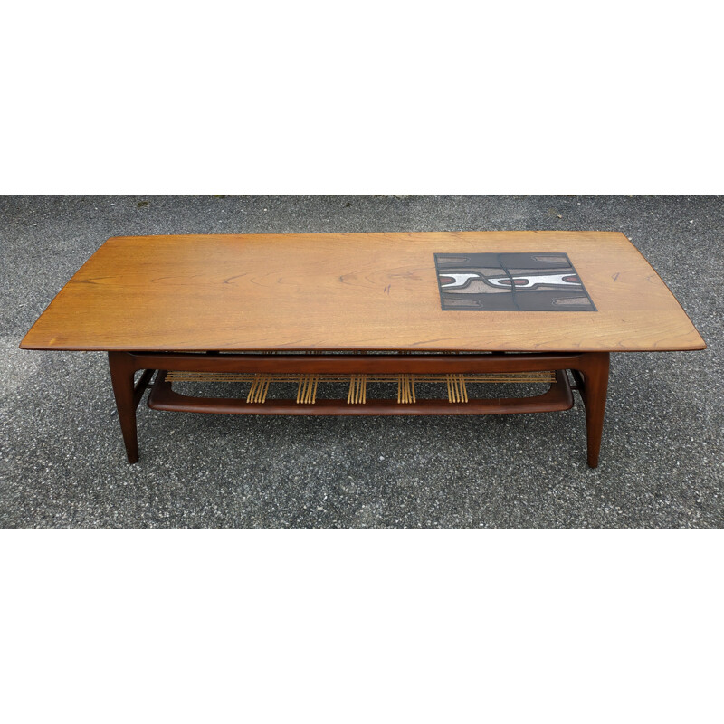 Vintage coffee table Scandinavian Louis van Teeffelen for Webe