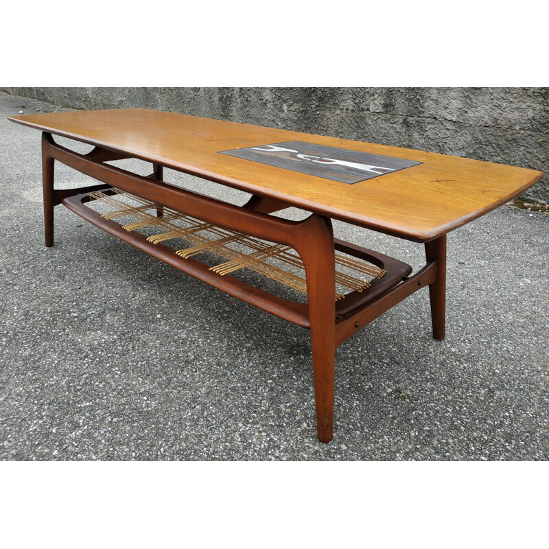 Vintage coffee table Scandinavian Louis van Teeffelen for Webe
