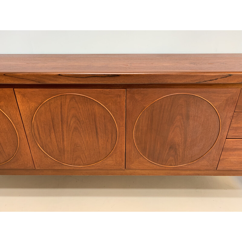 Vintage Nathan Circle sideboard 1960