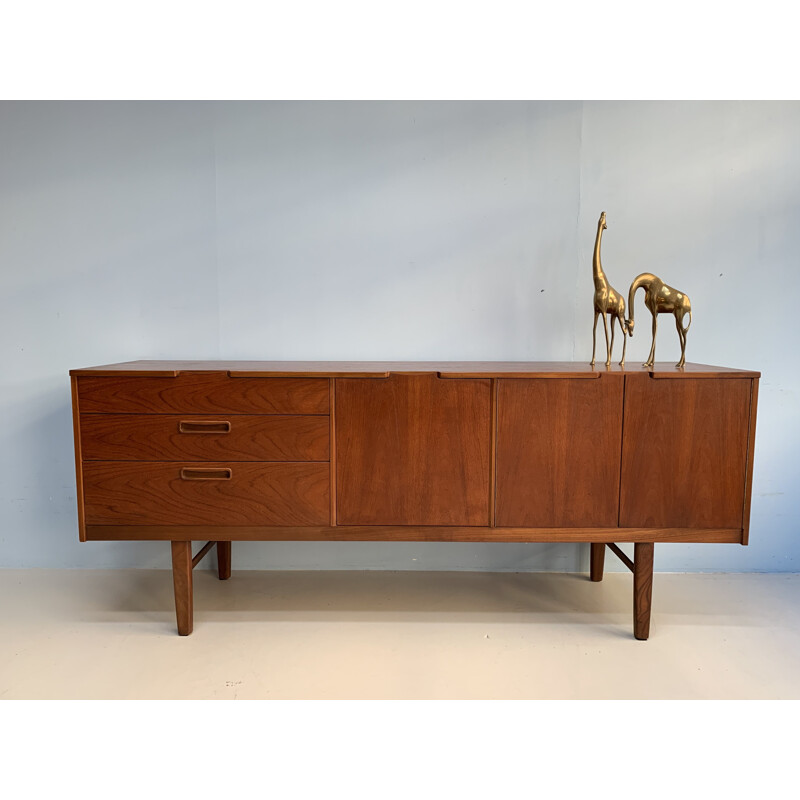 Vintage teak sideboard 3 drawers