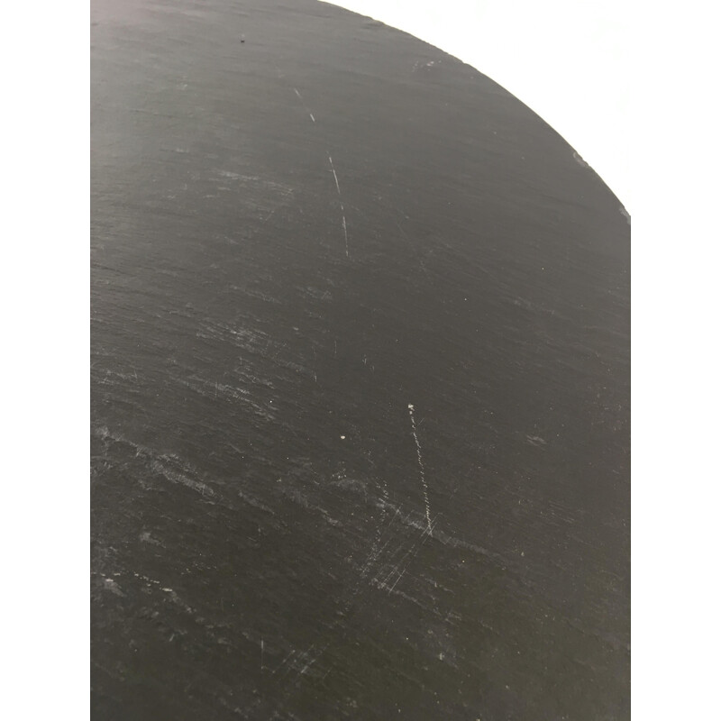 Table basse ronde en aluminium