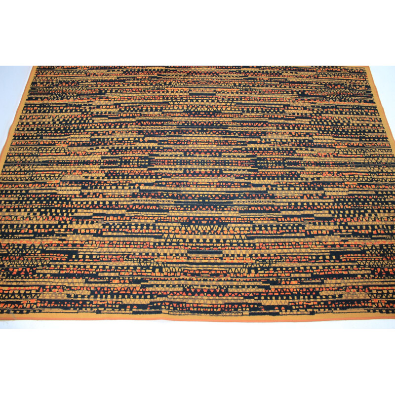 Vintage rug in wool 1950