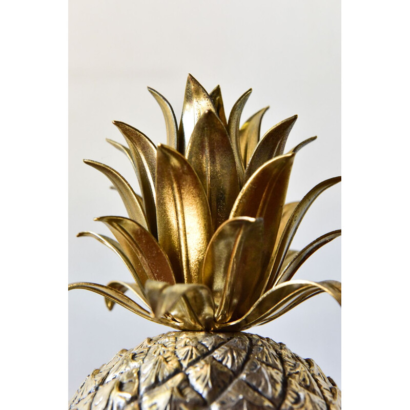 Pineapple ice bucket by Mauro Manetti for Fonderia d’Arte Firenze in aluminium