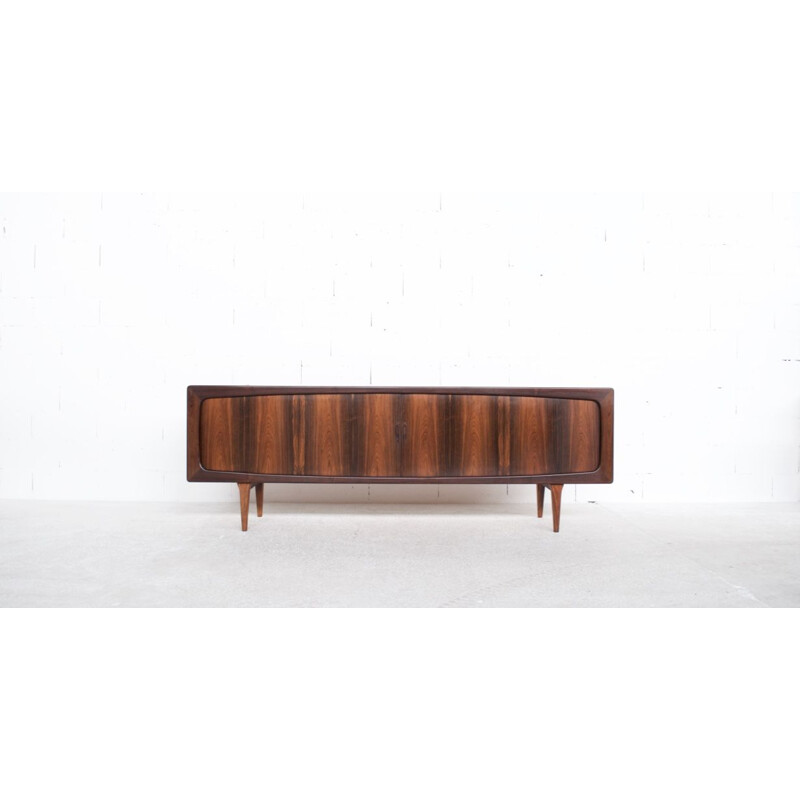 Vintage scandinavian sideboard for Skive in rosewood 1960