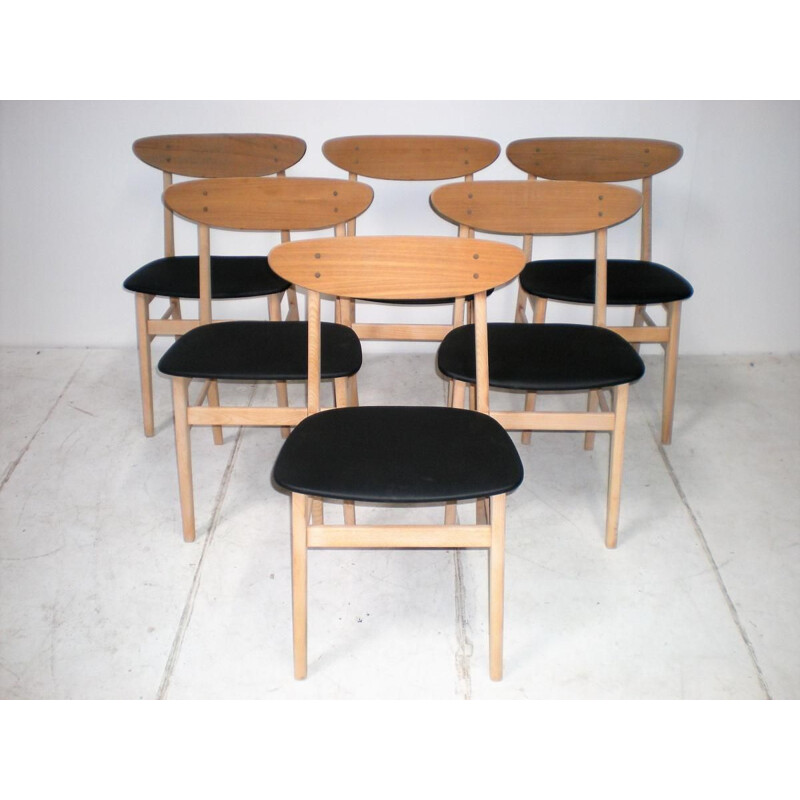 Suite de 6 chaises par Farstrup, modèle 210