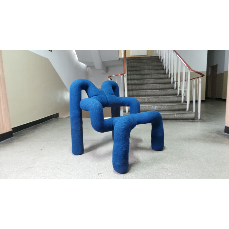Blue Extreme chair by Terje Ekstrøm