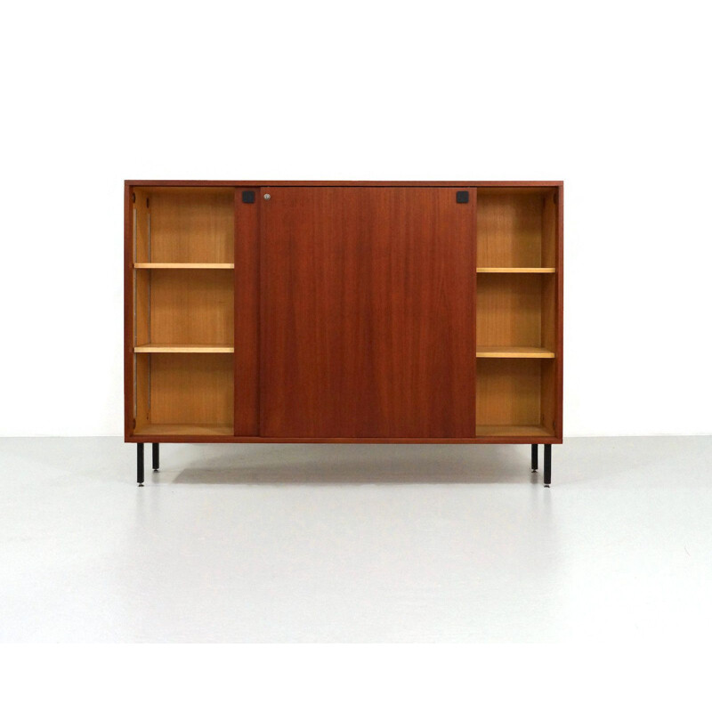 Vintage cabinet for Belform in teak and metal 1960