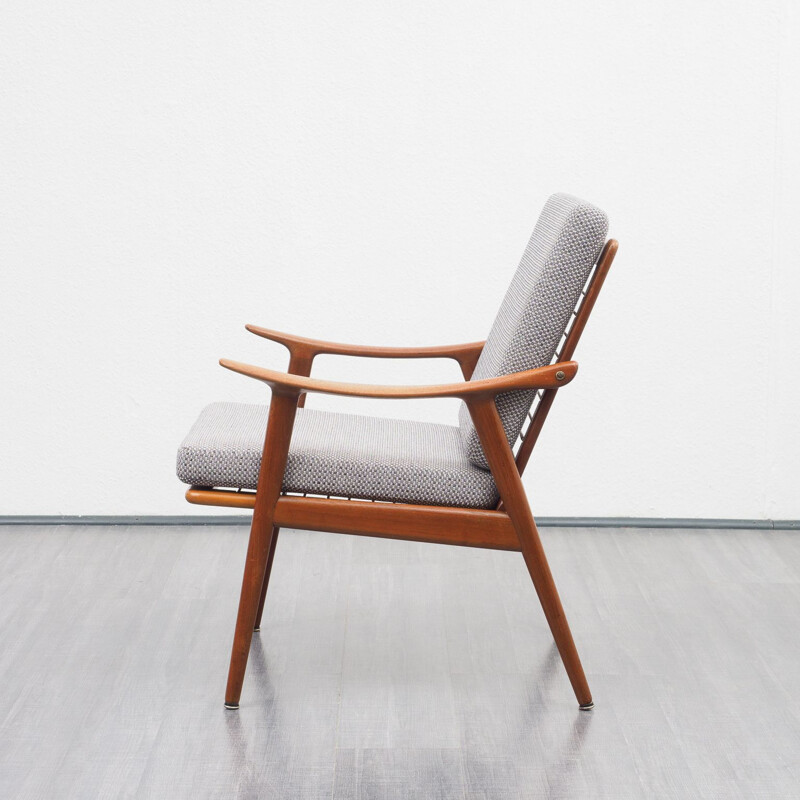 FD-137 grey armchair by Finn Juhl for France & Son