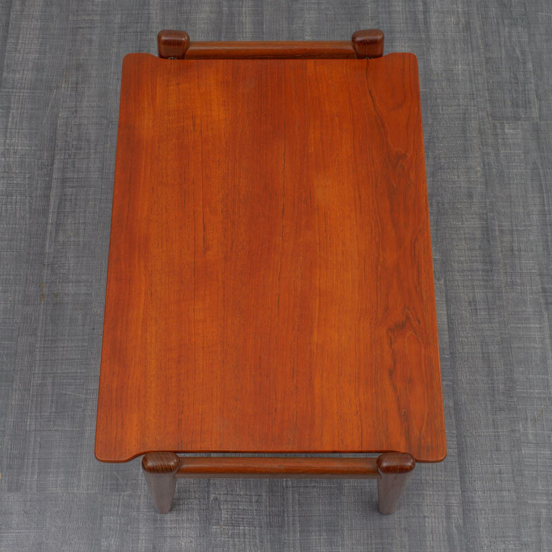 Coffee table in teak by Fredrik Kayser for Vatne