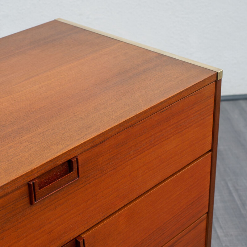 Vintage sideboard in teak by Fristho Franeker from the 50s