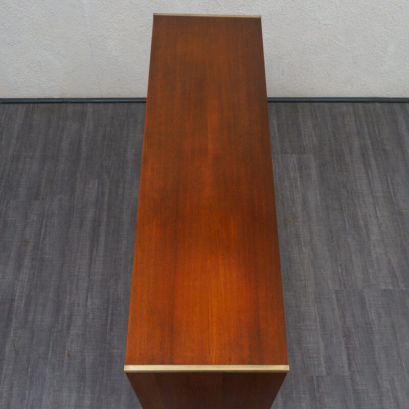 Vintage sideboard in teak by Fristho Franeker from the 50s