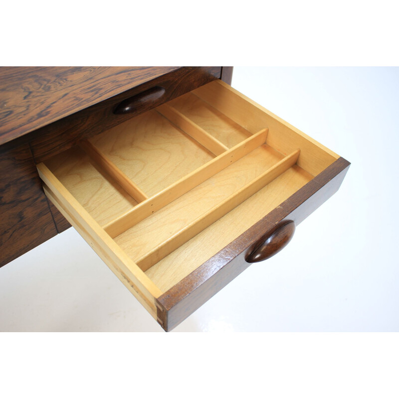 Vintage danish chest of drawers in rosewood from the 60s