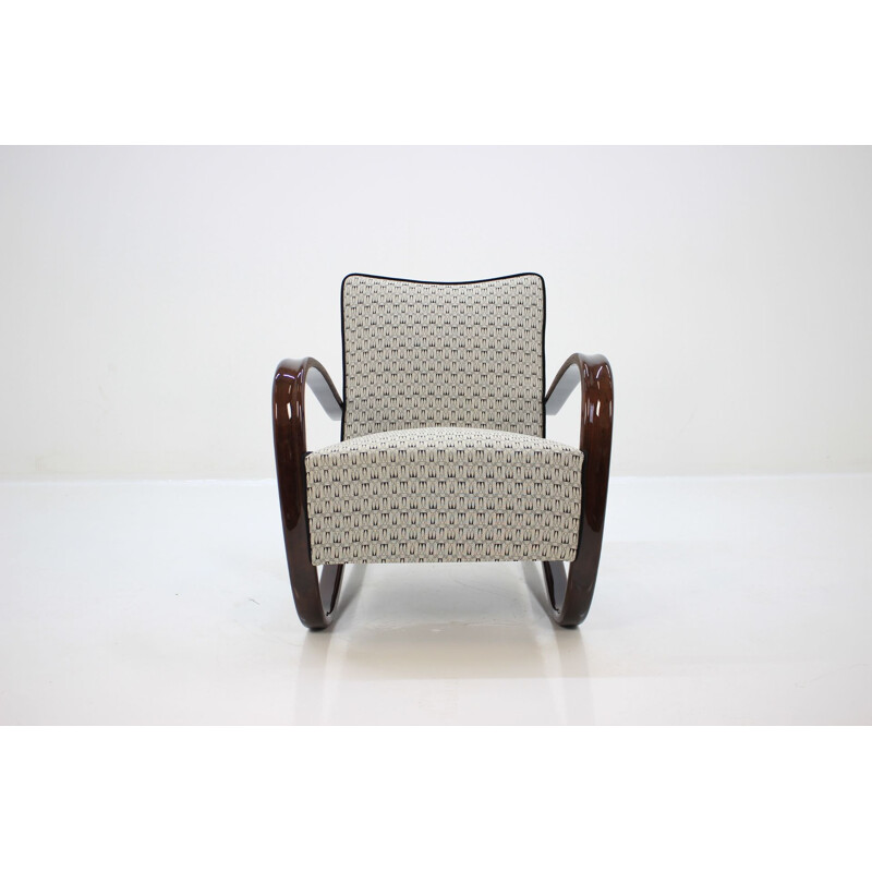 Vintage armchair by Jindrich Halabala 1930