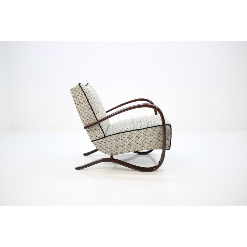 Vintage armchair by Jindrich Halabala 1930